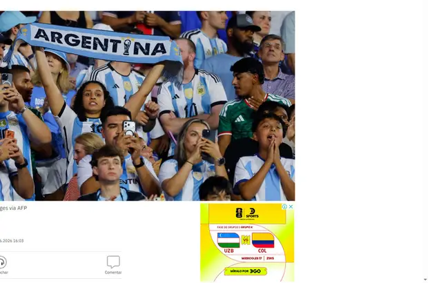 Anuncio DCO display integrado en nota deportiva